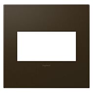 LeGrand adorne Bronze 2 Opening Wall Plate