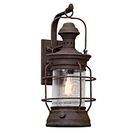 Troy Atkins 22 Inch Outdoor Wall Light in Centennial Rust