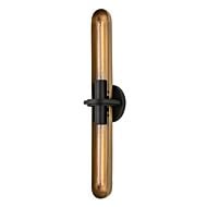 Tuscon 2-Light Wall Sconce in Patina Brass