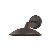 Otis 1-Light Outdoor Wall Sconce in Textured Bronze