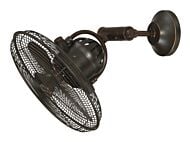 Craftmade 14 Inch Bellows IV Wall Fan in Aged Bronze Textured