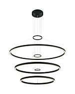 O'Hara 1-Light LED Chandelier in Matte Black