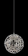 Matteo Manhattan Series 42 Light Chandelier In Chrome