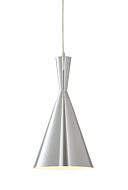 Matteo Mulinare Collections 1 Light Pendant Light In Brushed Nickel