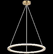 Victoria 1-Light Pendants in Brushed Gold