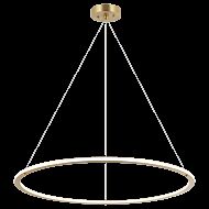 Victoria 1-Light Pendants in Brushed Gold