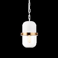 Matteo Tillie 1 Light Pendant Light In White