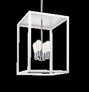 Matteo Flare 4 Light Chandelier In White