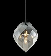 Matteo Gemma 1 Light Pendant Light In Smoke