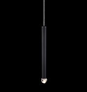 Matteo Reign 1 Light Pendant Light In Matte Black