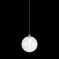 Matteo Magma 1 Light Pendant Light In Clear