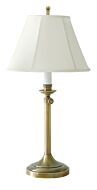 Club 1-Light Table Lamp in Antique Brass