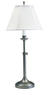 Club 1-Light Table Lamp in Antique Silver