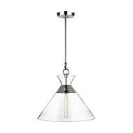 Atlantic Pendant Light in Polished Nickel by Chapman & Myers