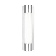 Loring 1-Light LED Bathroom Vanity Light in Chrome