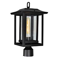 CWI Winfield 1 Light Black Outdoor Lantern Head