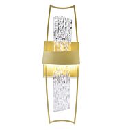 CWI Guadiana 5 in LED Satin Gold Wall Sconce