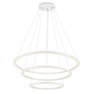 CWI Chalice LED Chandelier With White Finish