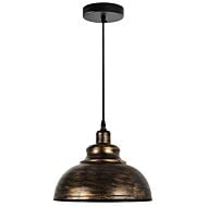 CWI Vogel 1 Light Down Mini Pendant With Antique Copper Finish