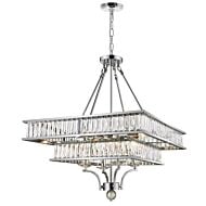 CWI Shalia 8 Light Chandelier With Chrome Finish