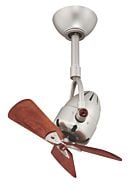 Diane 16" Ceiling Fan in Brushed Nickel