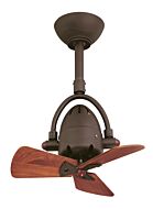 Diane 16" Ceiling Fan in Textured Bronze