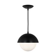 Hyde 1-Light Pendant in Midnight Black