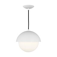 Hyde 1-Light Pendant in Matte White