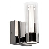 Delphia LED Wall Sconce in Polished Chrome