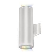 Tube Arch 2-Light LED Wall Light in White