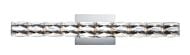 Zephyr 1-Light LED Bathroom Vanity Light Vanity in Polished Chrome