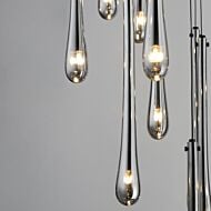 ET2 Lighting Stillo 18-Light Multi-Light Pendant in Black