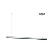 Continuum 1-Light LED Linear Pendant in Satin Aluminum