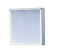 ET2 Alumilux AL 4.5 Inch Outdoor Wall Sconce in Satin Aluminum