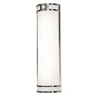 Elston LED Outdoor Wall Sconce in Brushed Aluminum