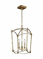 Thayer 3 Light Chandelier in Antique Gild by Sean Lavin