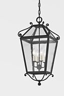 Santa Barbara County 4-Light Exterior Lantern in French Iron