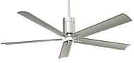Minka Aire Clean LED 60 Inch Ceiling Fan in Polished Nickel