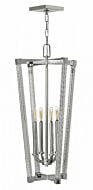 Fredrick Ramond Empire 4 Light Single Tier Foyer in Polished Nickel