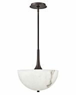 Fredrick Ramond Inez 3-Light Pendant In Black Oxide