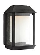 Feiss McHenry Medium StoneStrong Outdoor LED Wall Lantern in Textured Black