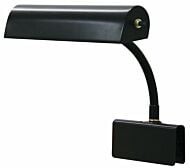 Grand Piano 1-Light Piano Lamp in Black