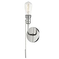 Mitzi Lexi 13 Inch Wall Sconce in Polished Nickel