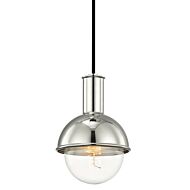 Mitzi Riley 10 Inch Pendant Light in Polished Nickel