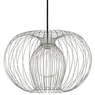 Mitzi Jasmine 12 Inch Pendant Light in Polished Nickel