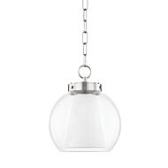 Mitzi Sasha Mini Pendant in Polished Nickel