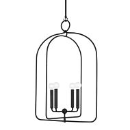 Mallory 4-Light Pendant in Aged Iron