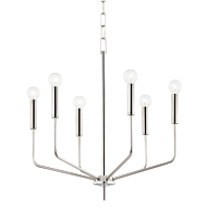 Mitzi Bailey 6-Light Chandelier in Polished Nickel