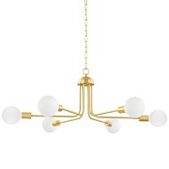 Blakely 6-Light Chandelier in Aged Brass