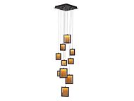 Brentwood LED Pendant in Dark Bronze